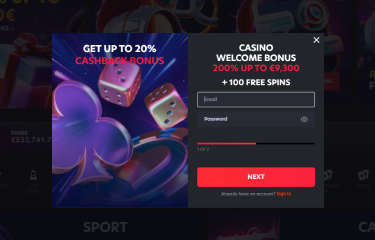 1red Australia account creation process step 2